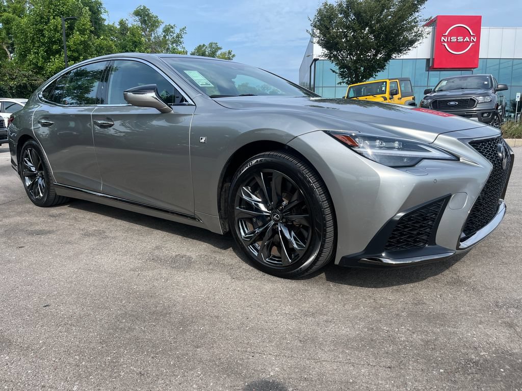 Used 2023 Lexus LS 500 F Sport w/ Cold Weather Package (CK) RWD video 3