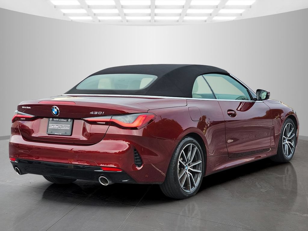 Certified 2024 BMW 430i Convertible w/ Premium Package RWD image 6
