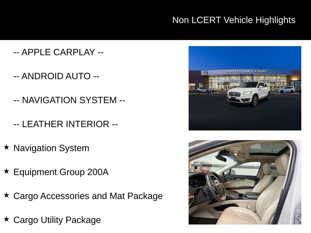 Used 2020 Lincoln Nautilus Reserve w/ Cargo Utility Package image 29