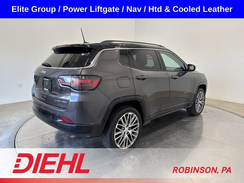 Used 2022 Jeep Compass Limited w/ Elite Group AWD/4WD image 7