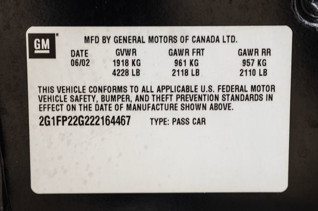 Used 2002 Chevrolet Camaro Z28 w/ SS Performance/Appearance Pkg image 60