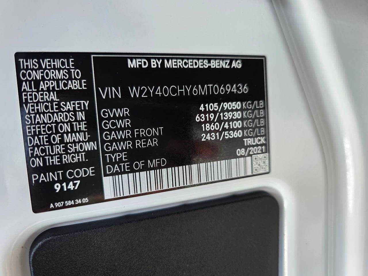 Used 2021 Freightliner Sprinter 2500 image 22