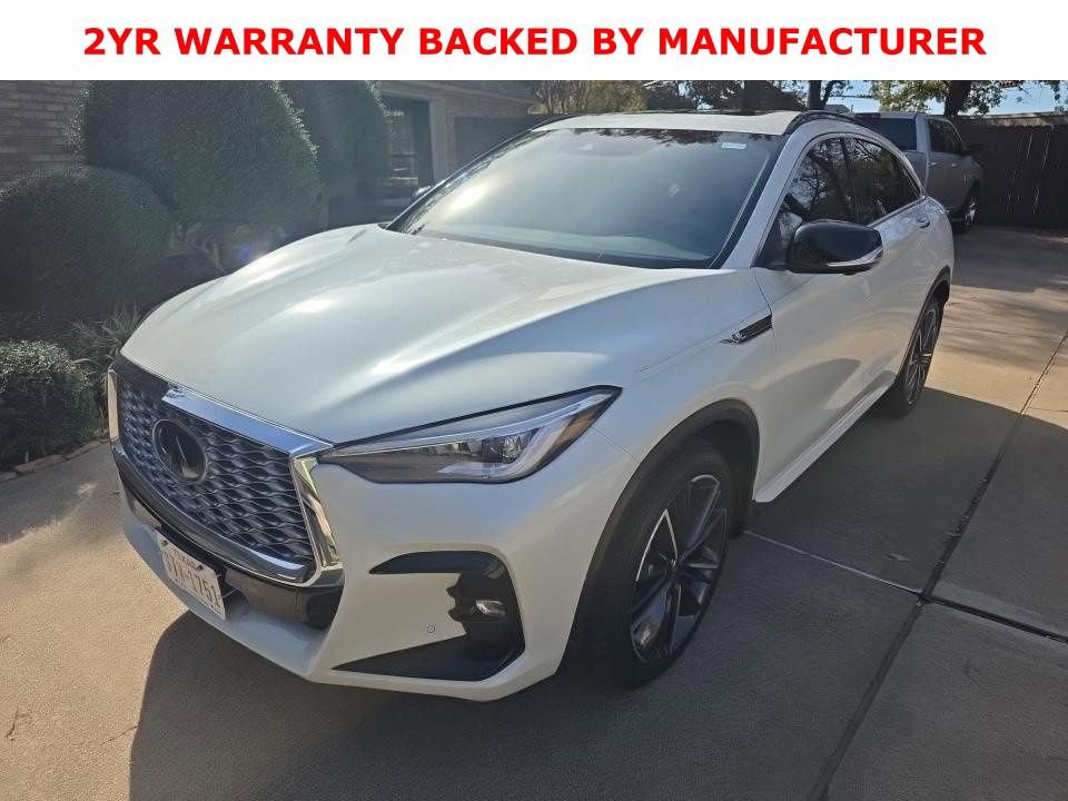 Certified 2023 INFINITI QX55 Luxe w/ Cargo Package