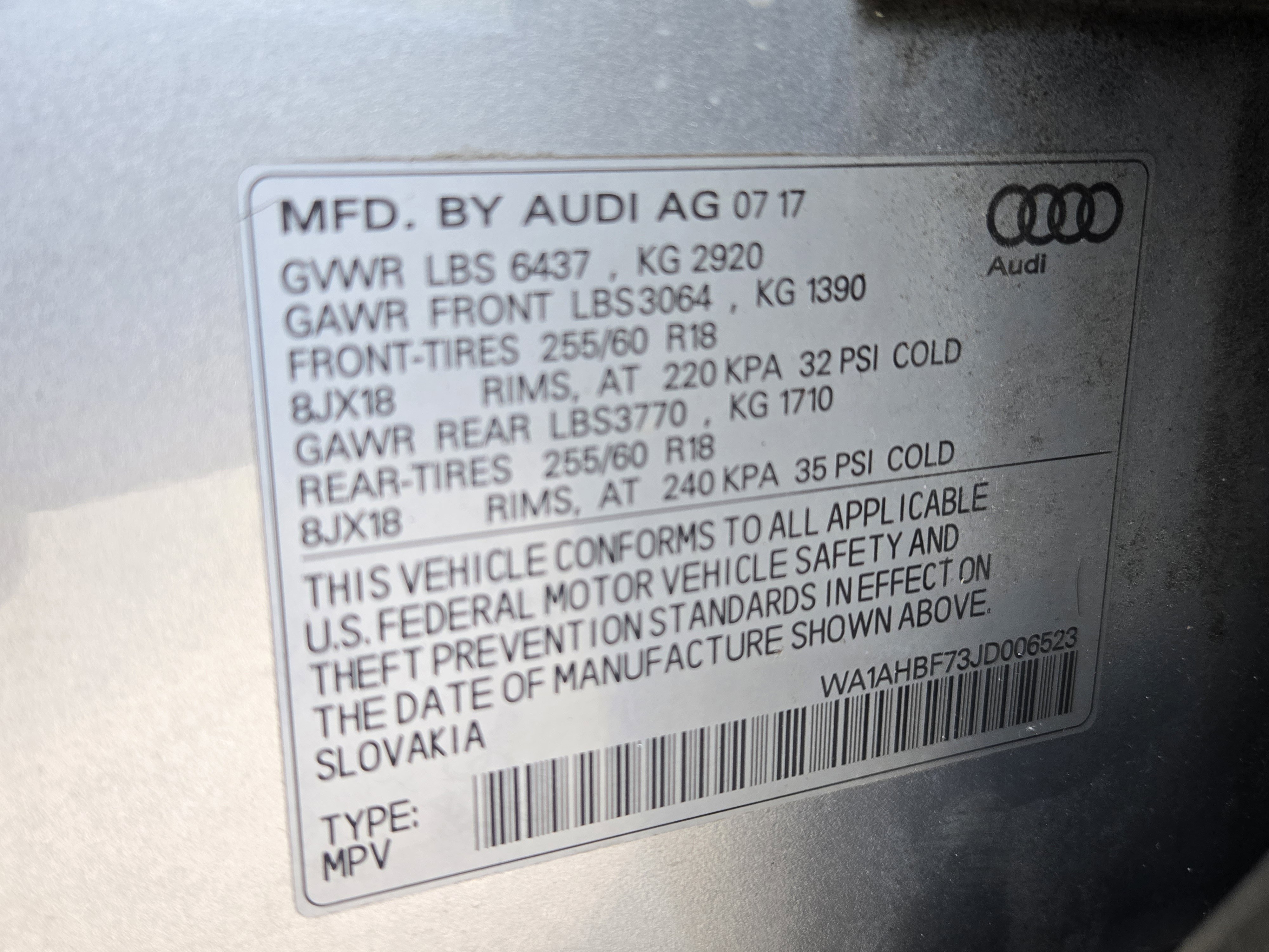 Used 2018 Audi Q7 2.0T Premium AWD/4WD image 5