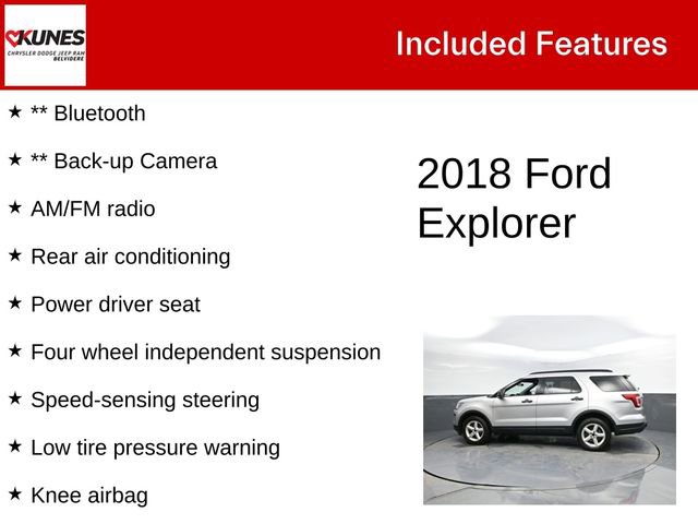 Used 2018 Ford Explorer 4WD image 3