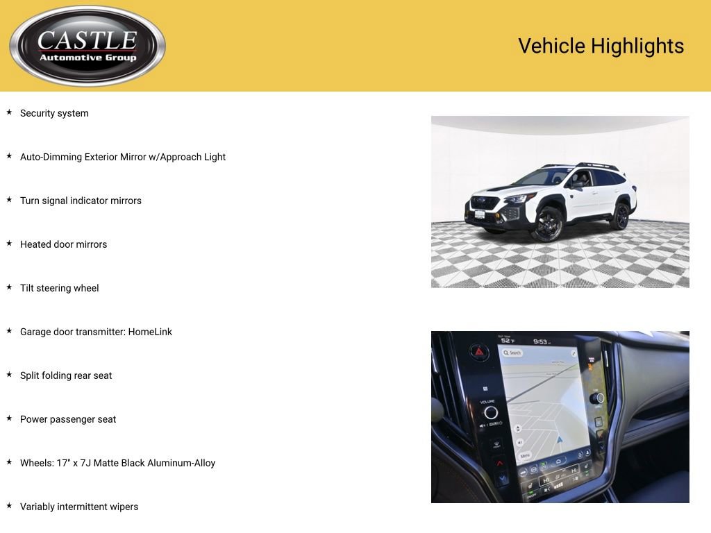 Certified 2024 Subaru Outback Wilderness image 7