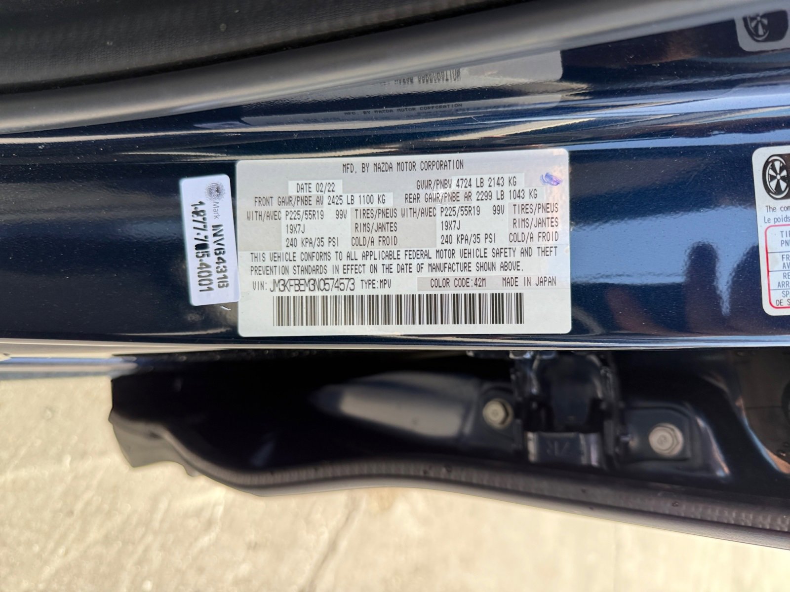 Used 2022 MAZDA CX-5 AWD 2.5 S w/ Premium Plus Pkg image 24