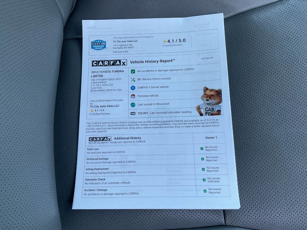 Used 2013 Toyota Tundra Platinum image 48