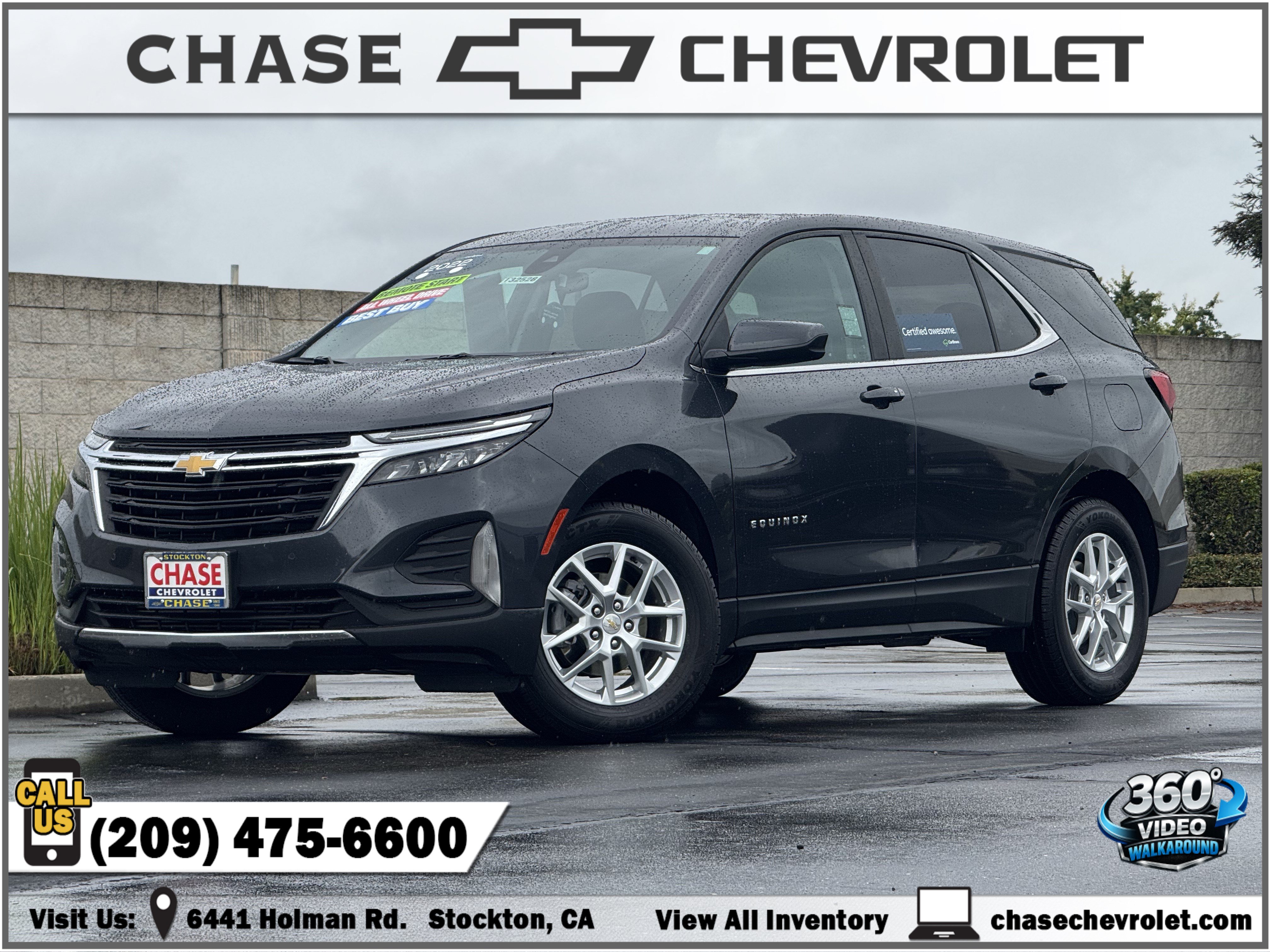 Certified 2022 Chevrolet Equinox LT w/ Driver Convenience Package AWD/4WD image 1