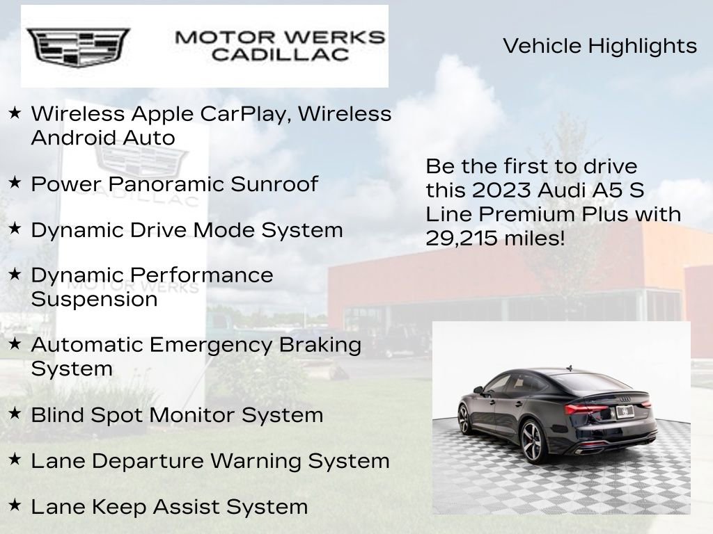Used 2023 Audi A5 2.0T Premium Plus w/ Premium Plus image 14