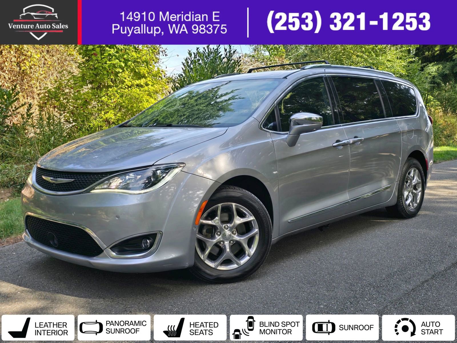 Used 2017 Chrysler Pacifica Limited w/ Advanced Safetytec Group