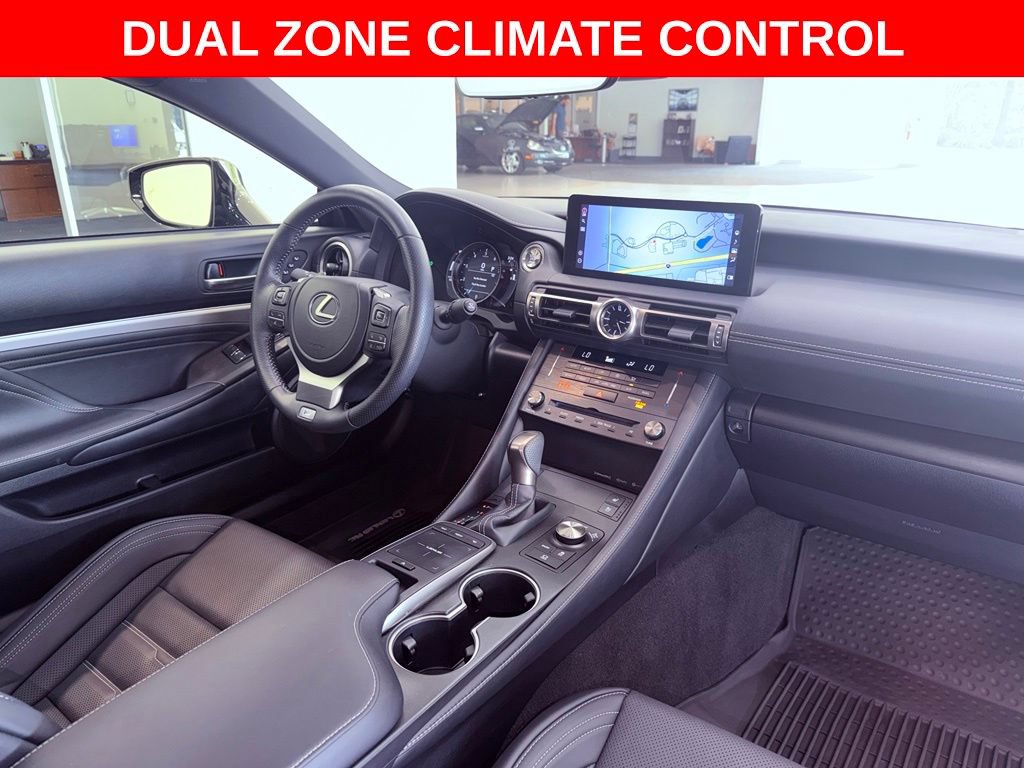 Certified 2025 Lexus RC 350 F Sport w/ Navigation Package RWD image 13