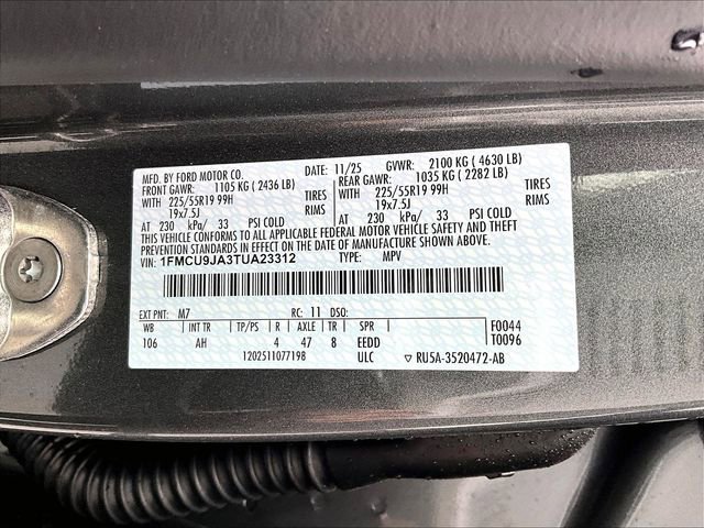 New 2026 Ford Escape Platinum w/ Premium Technology Package AWD/4WD image 14