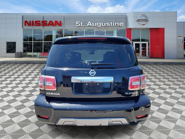 Used 2020 Nissan Armada Platinum w/ Captain's Chairs Package AWD/4WD image 3