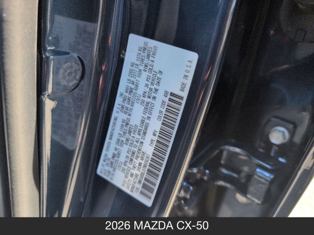 New 2026 MAZDA CX-50 AWD 2.5 S w/ Weather Package image 26