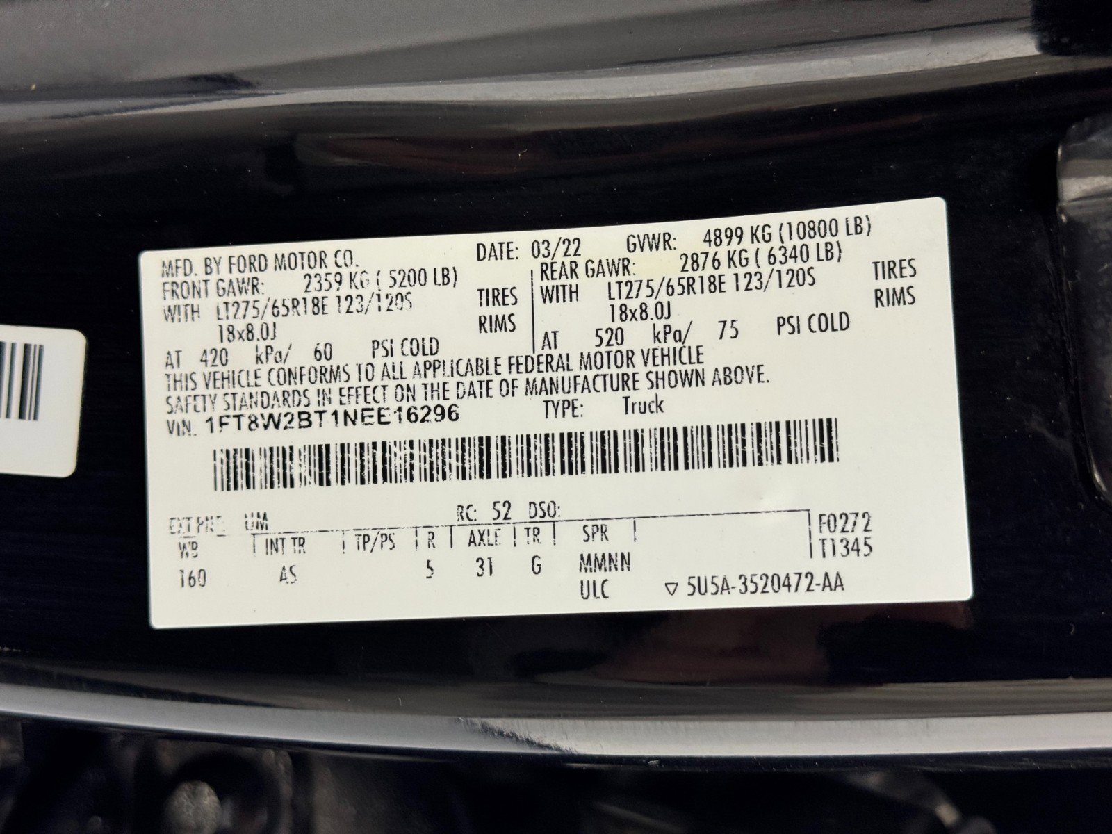 Used 2022 Ford F250 XL w/ STX Appearance Package image 38