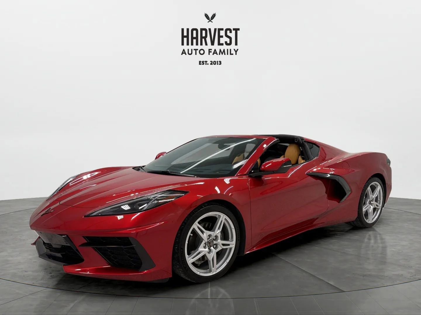 Used 2022 Chevrolet Corvette Stingray Preferred Cpe w/ Body-Color Dual Roof Package image 2