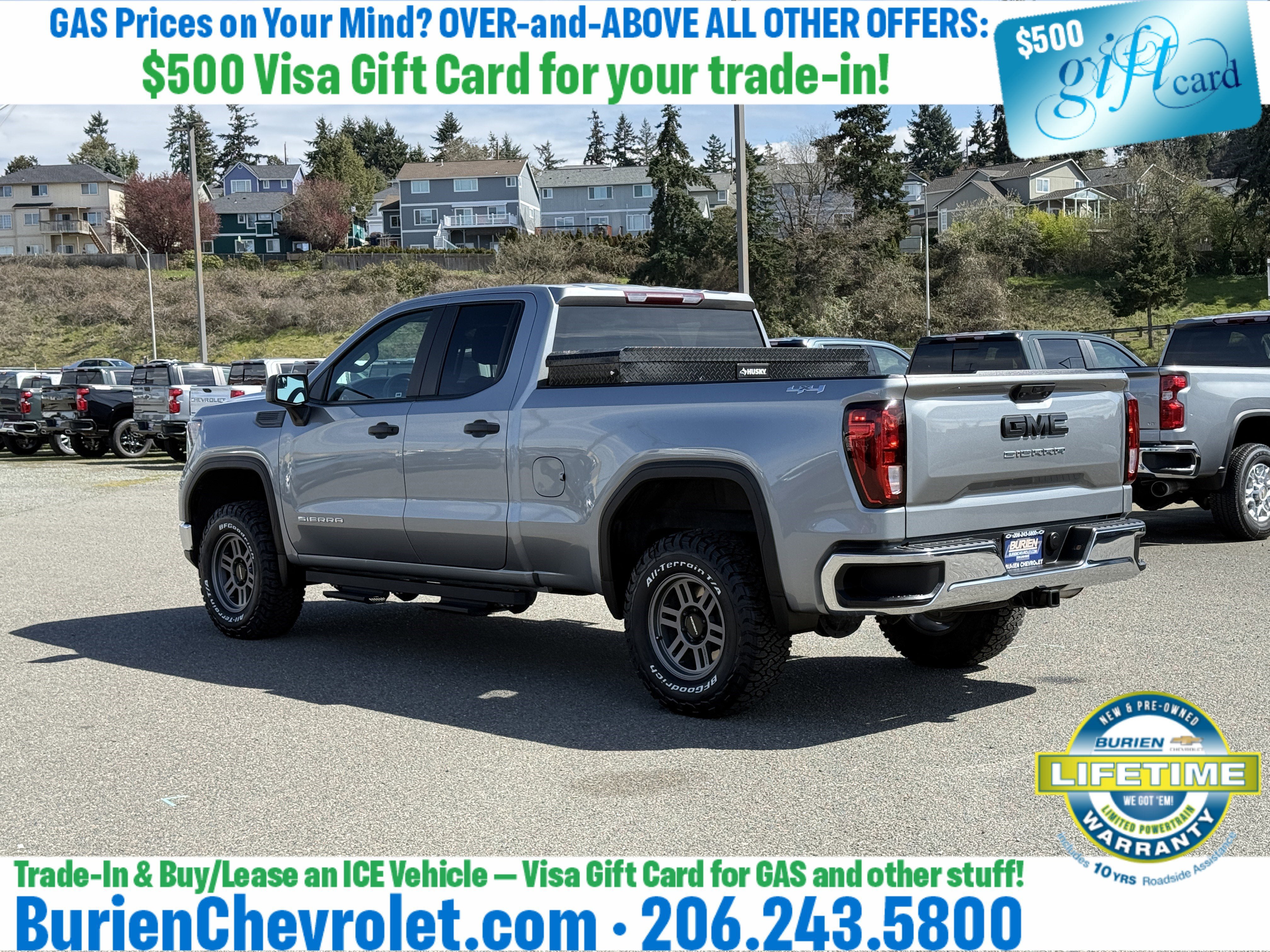 Used 2023 GMC Sierra 1500 Pro w/ Pro Value Package AWD/4WD image 45