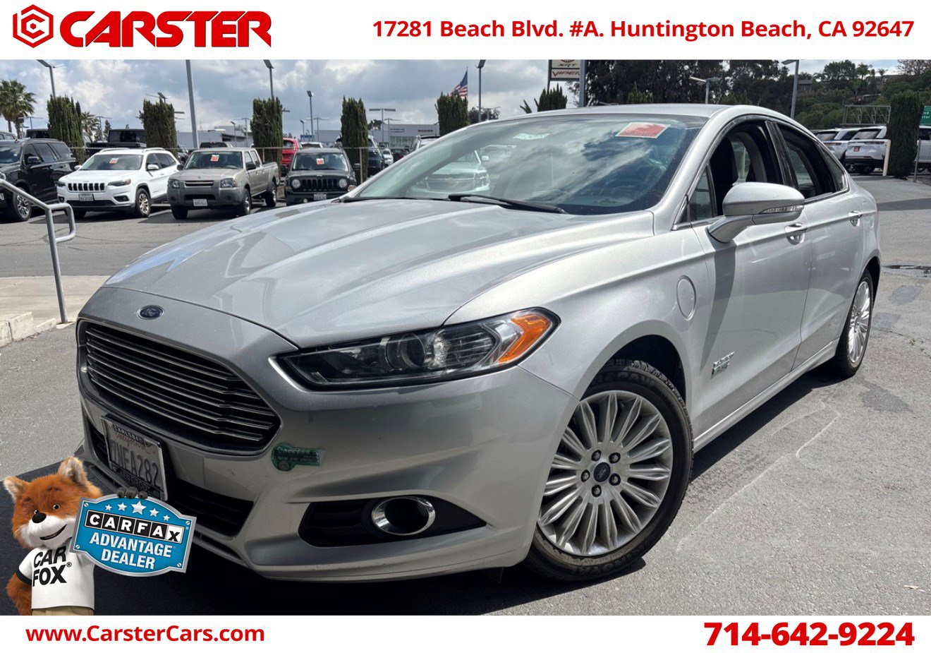 Used 2015 Ford Fusion Energi SE image 1