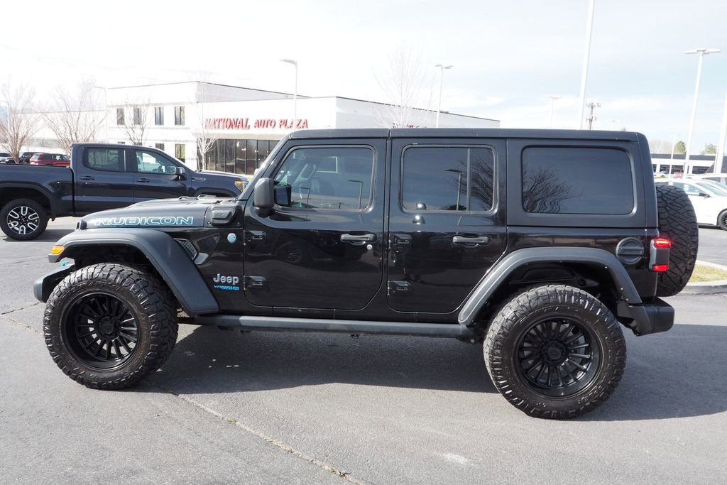 Used 2022 Jeep Wrangler Unlimited Rubicon 4xe w/ Cold Weather Group image 4