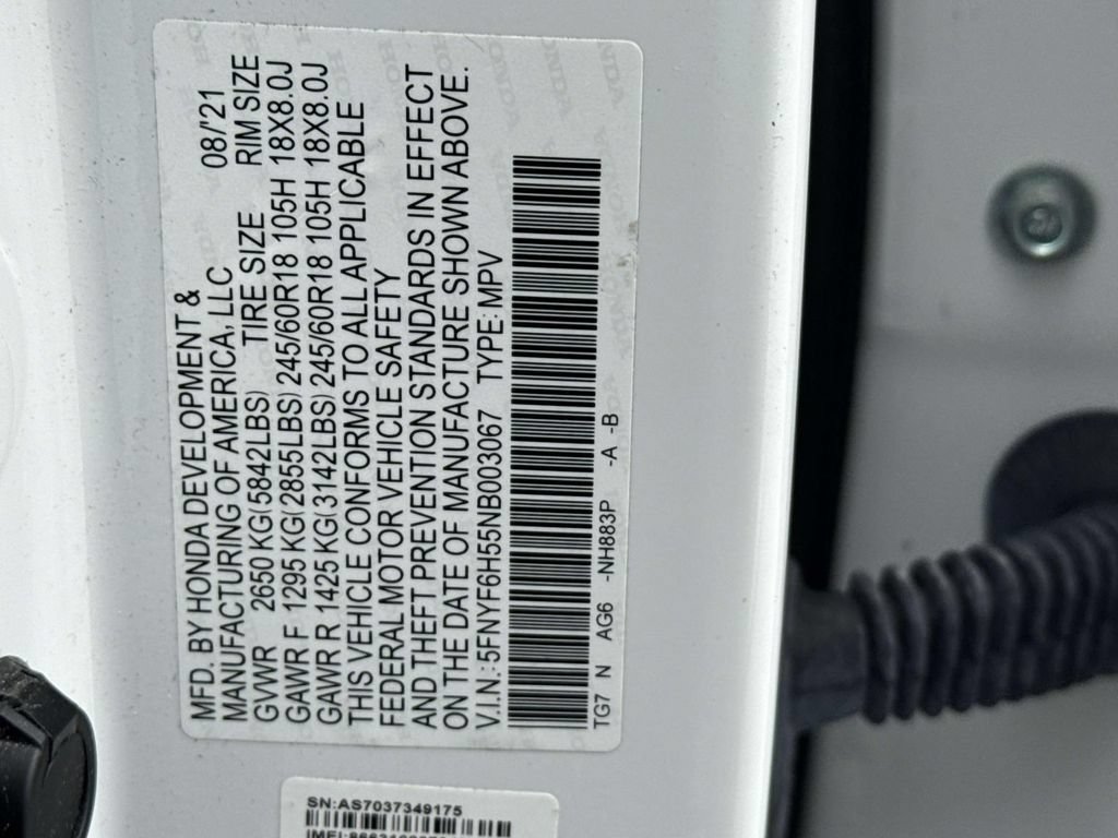 Certified 2022 Honda Pilot EX-L image 31