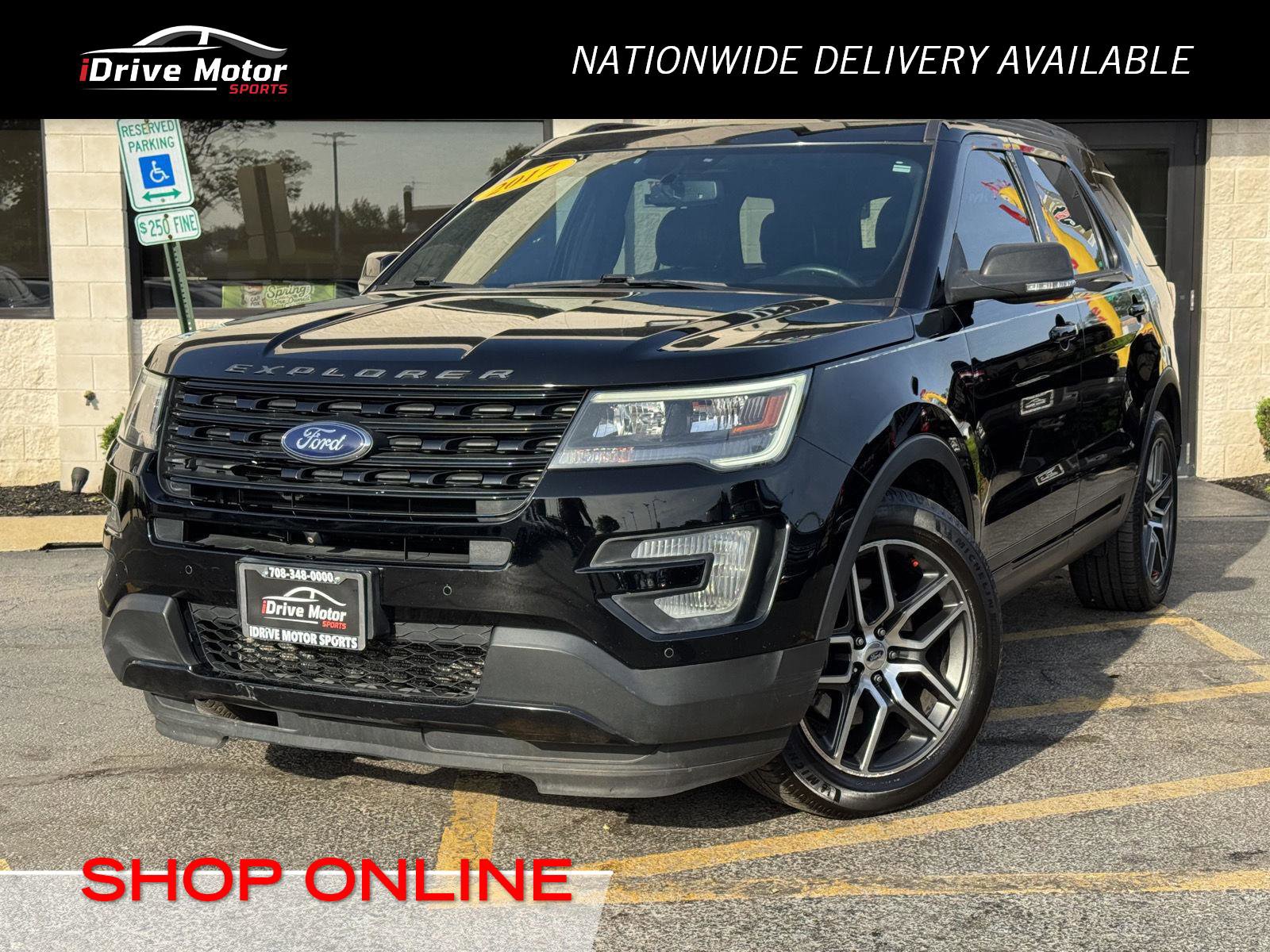 Used 2017 Ford Explorer Sport w/ Equipment Group 401A AWD/4WD image 1