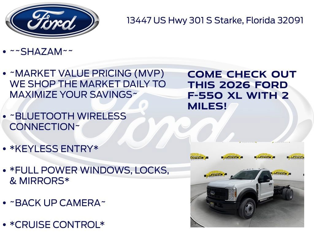 New 2026 Ford F550 4x4 Regular Cab Super Duty image 5
