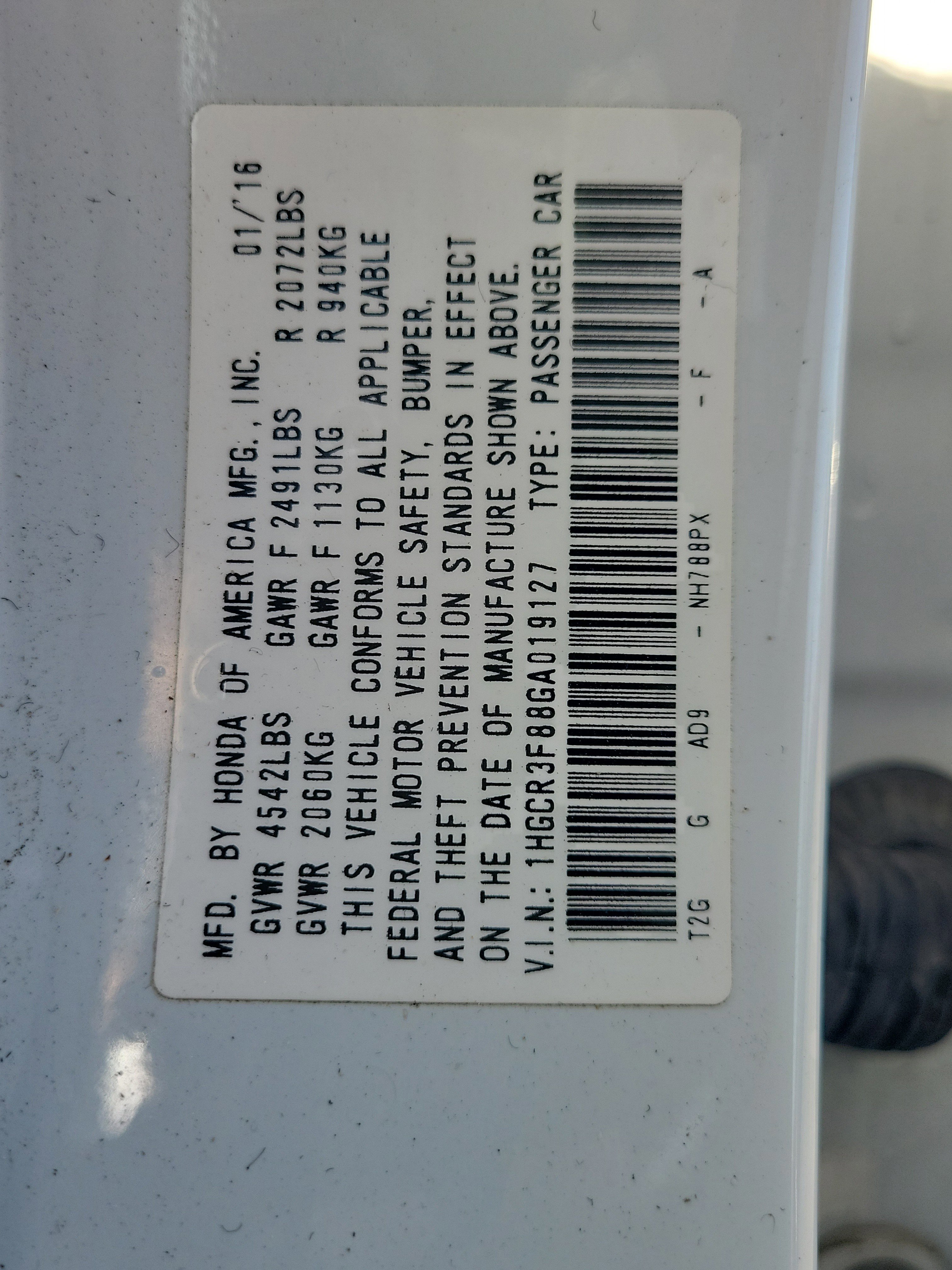 Used 2016 Honda Accord EX-L image 33