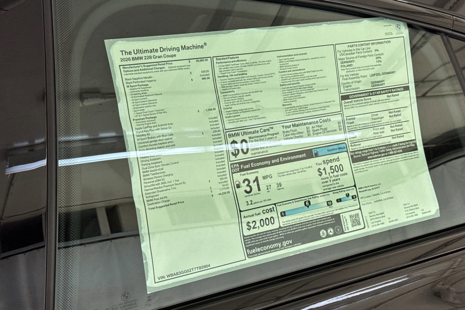 Used 2026 BMW 228i w/ Premium Package FWD image 28