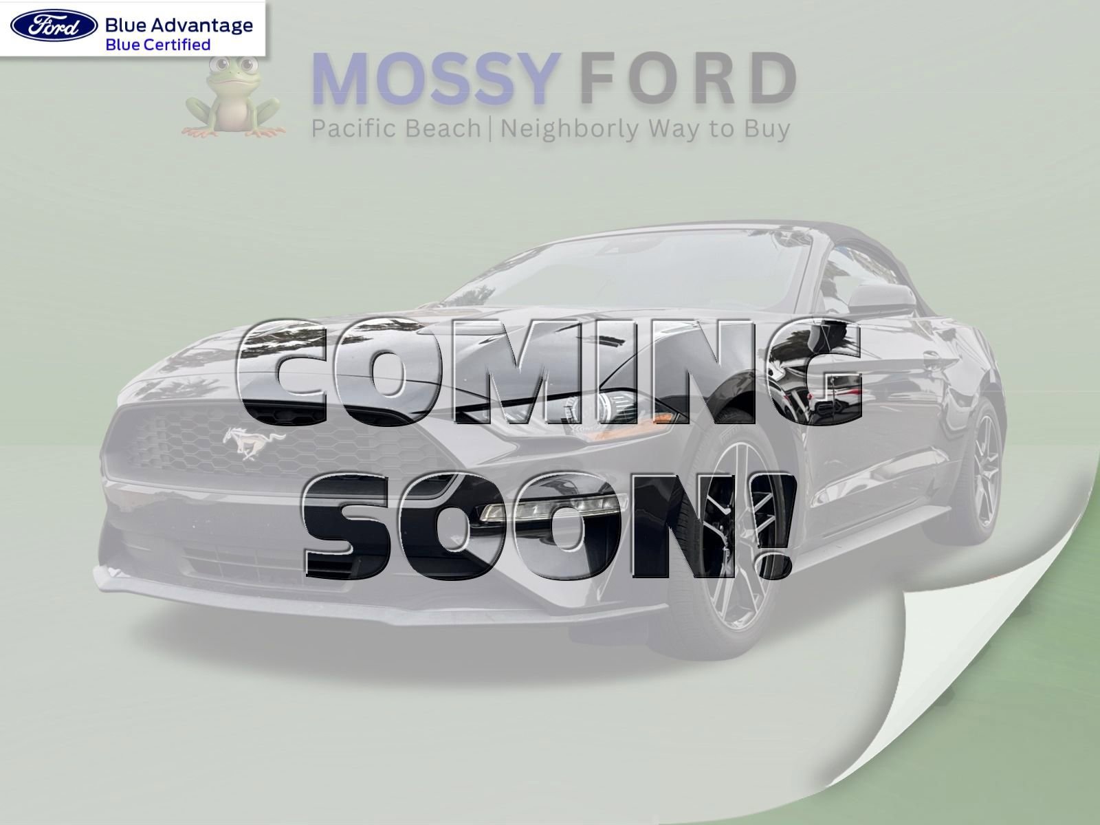 Certified 2023 Ford Mustang Convertible w/ Equipment Group 101A RWD image 1