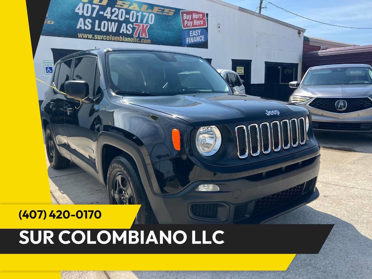 Used 2016 Jeep Renegade Sport w/ Power & Air Group FWD image 1