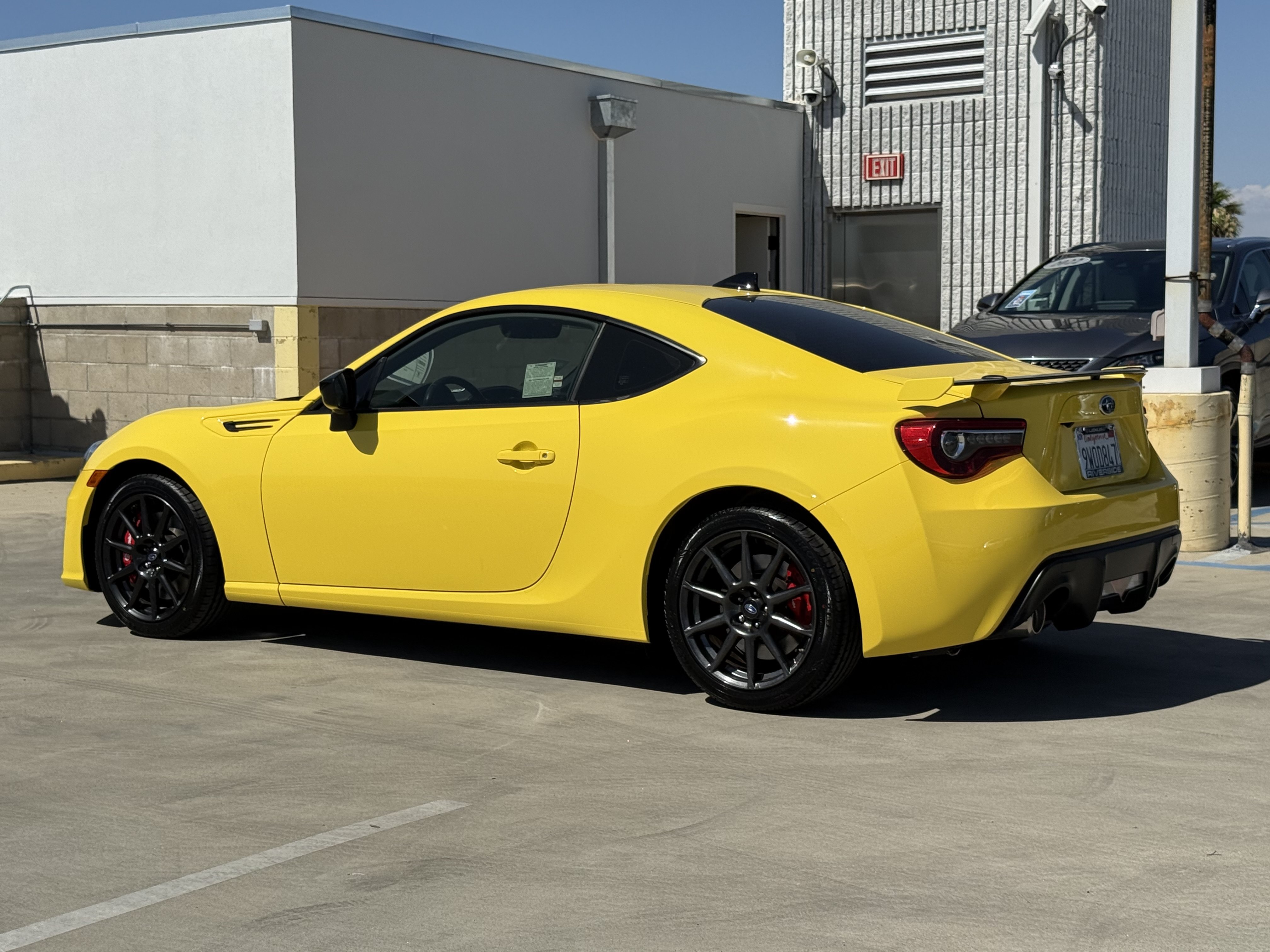 Used 2017 Subaru BRZ Series.Yellow RWD image 10