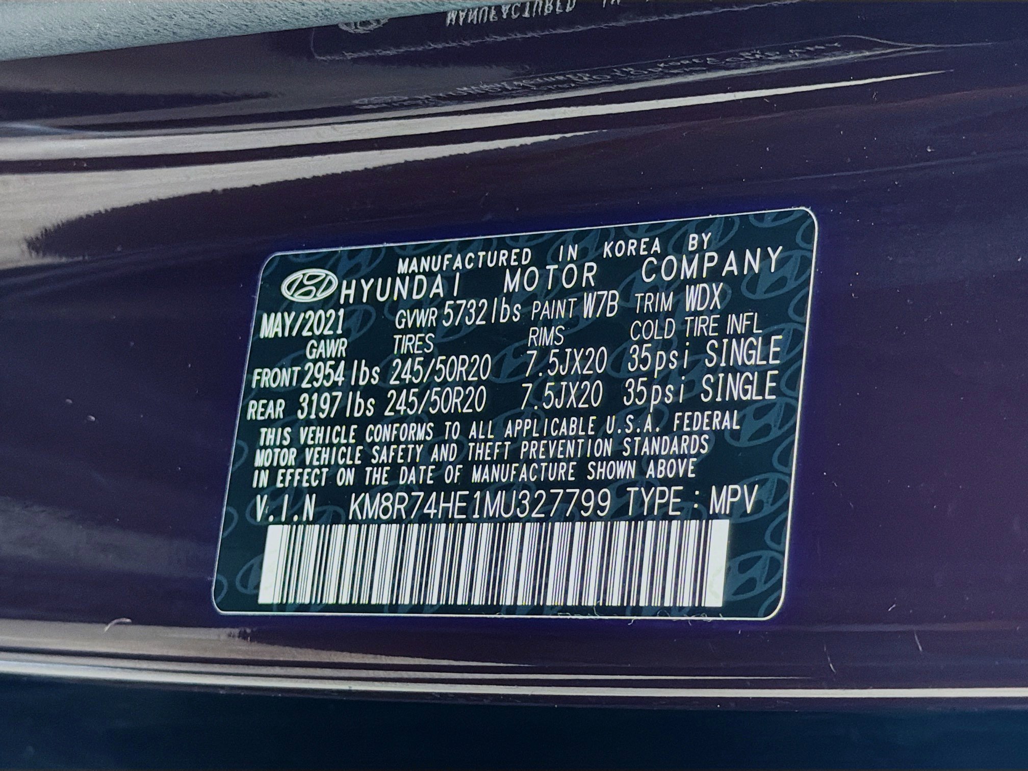 Used 2021 Hyundai Palisade Calligraphy FWD image 37