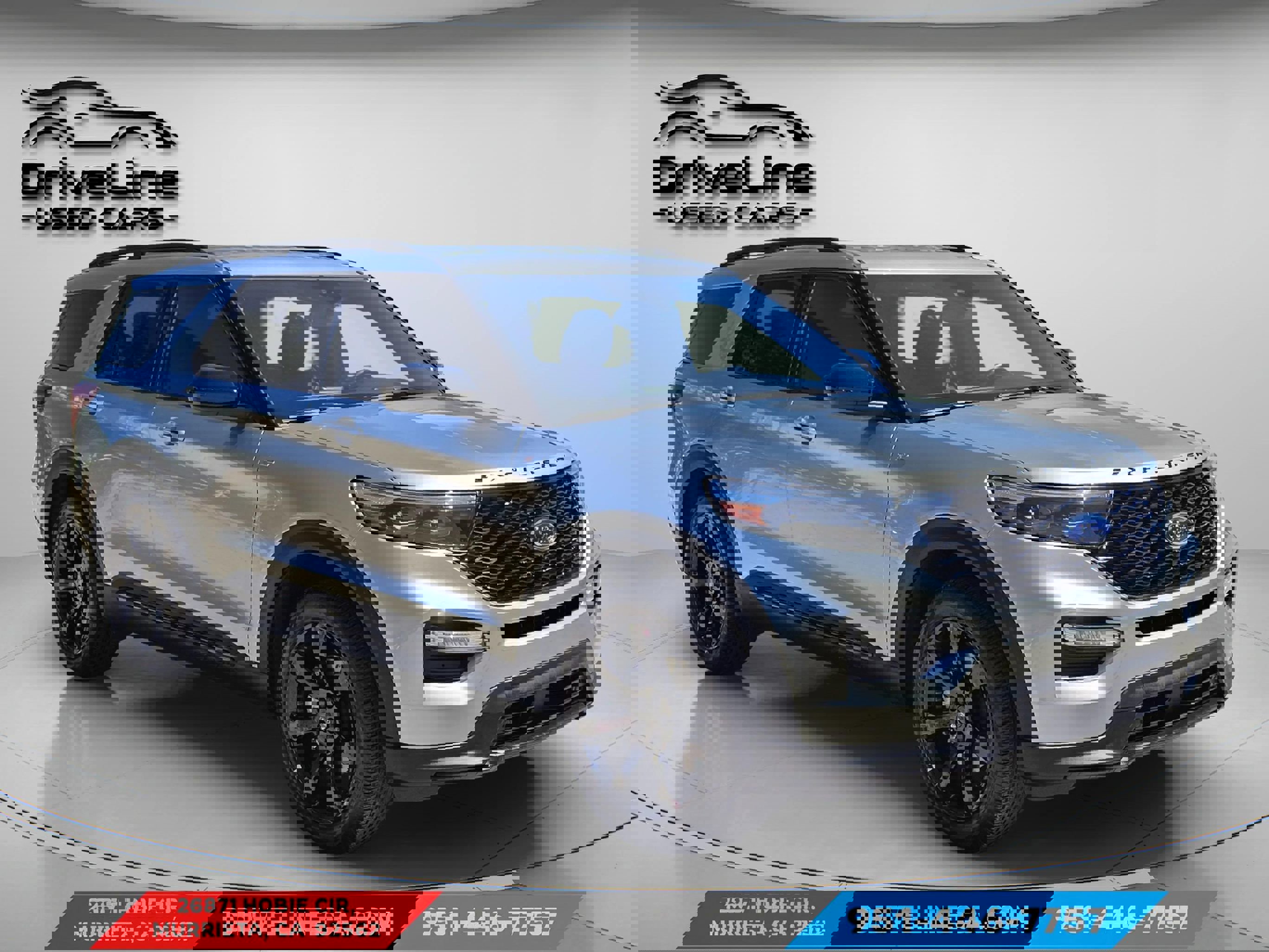 Used 2024 Ford Explorer ST-Line w/ Class IV Trailer Tow Package RWD image 9