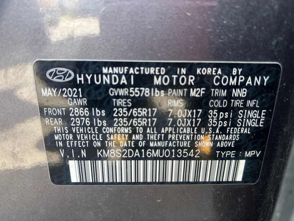 Used 2021 Hyundai Santa Fe Blue AWD/4WD image 40