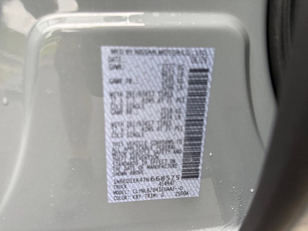 New 2026 Nissan Frontier SV w/ All-Weather Content Package AWD/4WD image 31