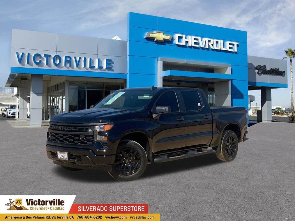Certified 2026 Chevrolet Silverado 1500 Custom w/ Rally Edition RWD image 1