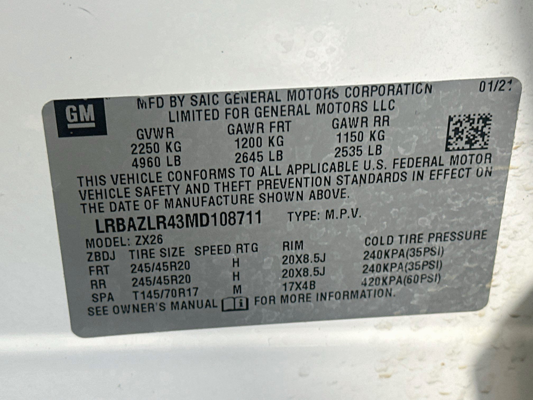 Used 2021 Buick Envision Preferred w/ Sport Touring Package FWD image 12
