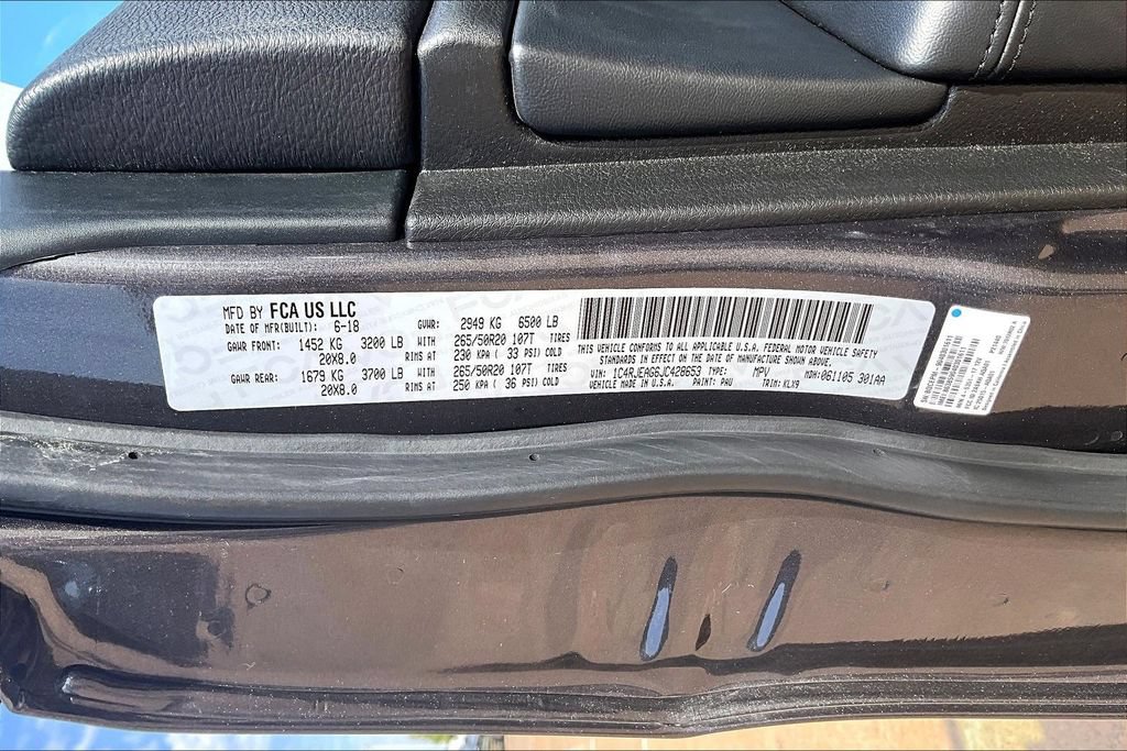 Used 2018 Jeep Grand Cherokee Altitude RWD image 32