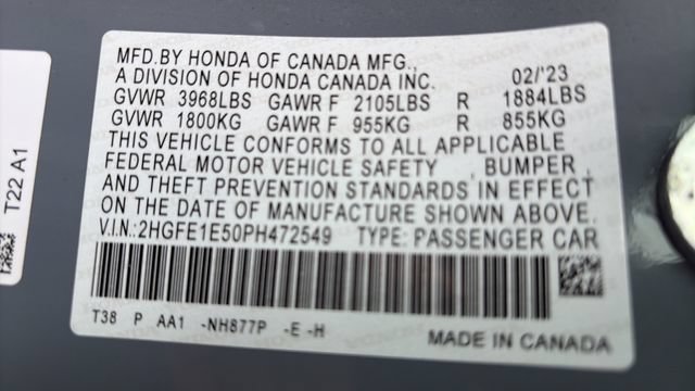 Used 2023 Honda Civic Si image 20