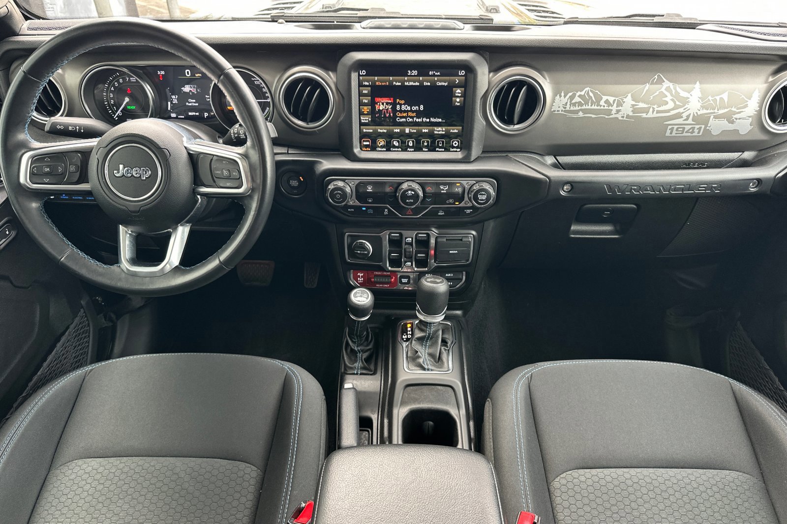 Used 2021 Jeep Wrangler Unlimited Rubicon 4xe w/ Steel Bumper Group image 13