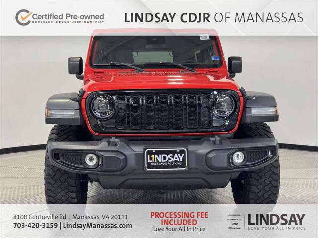 Certified 2025 Jeep Wrangler Unlimited Sport AWD/4WD image 3