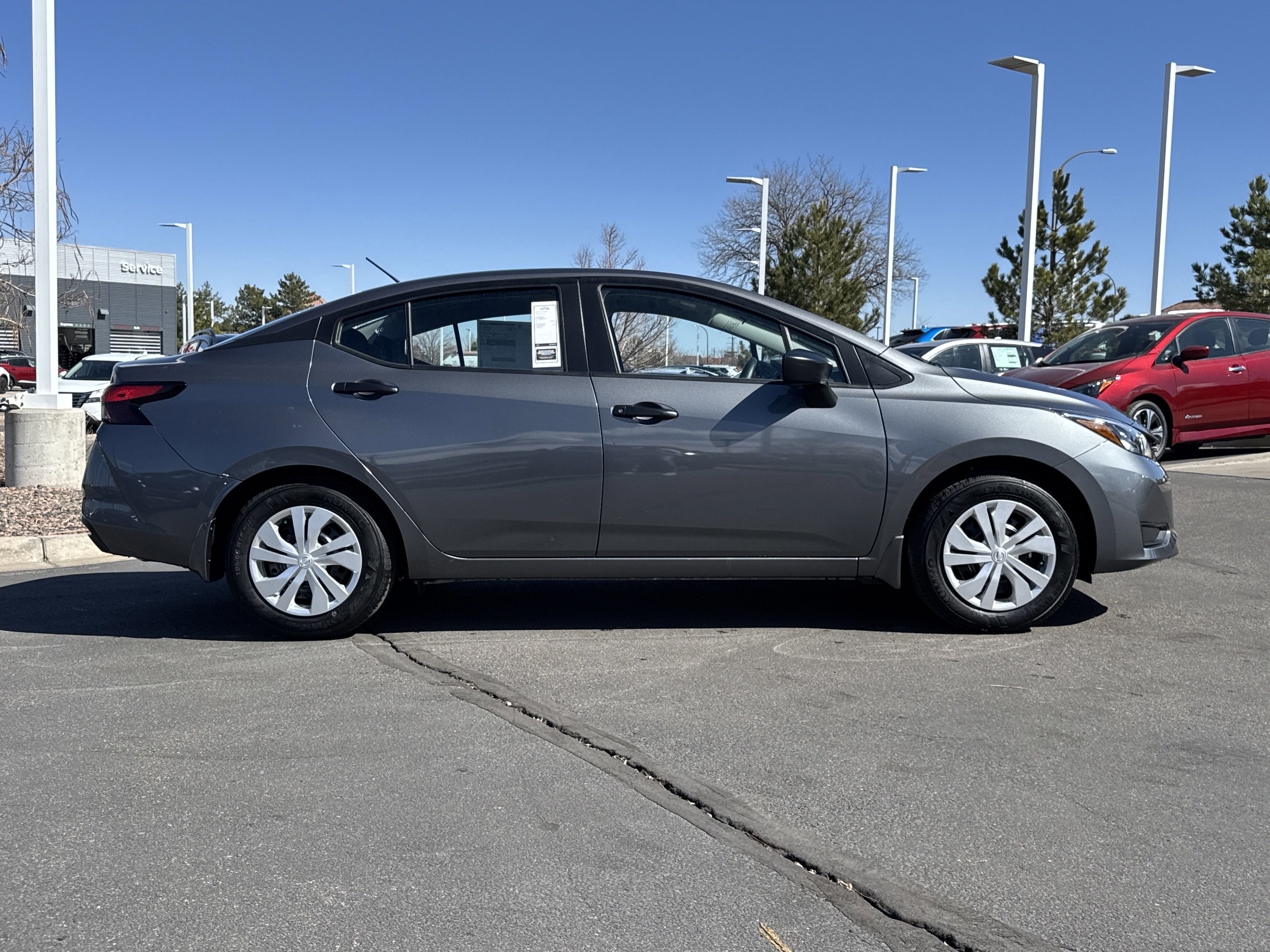 New 2025 Nissan Versa S w/ Trunk Package FWD image 2