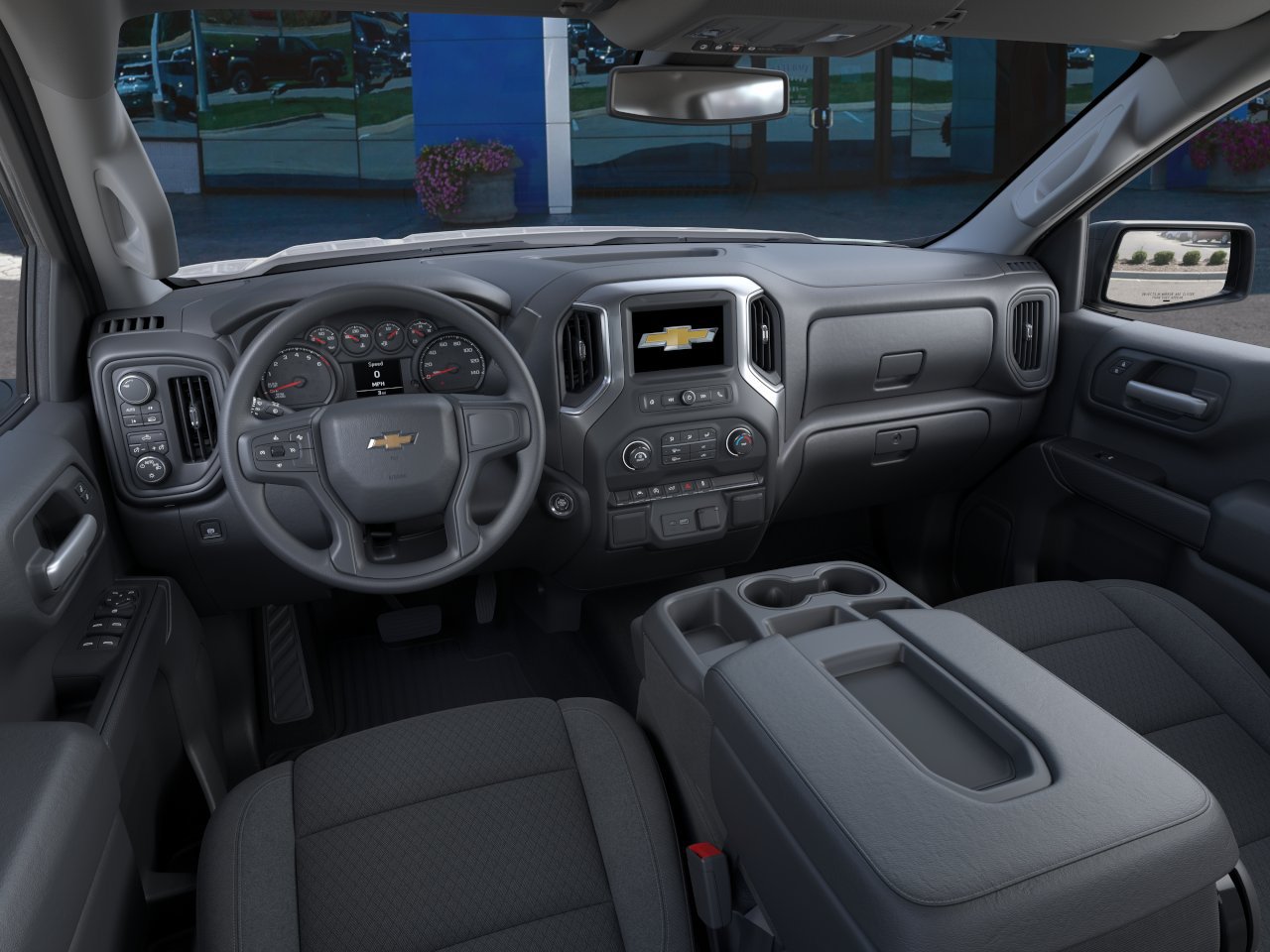 New 2026 Chevrolet Silverado 1500 Custom w/ Turbomax Blackout Package AWD/4WD image 42