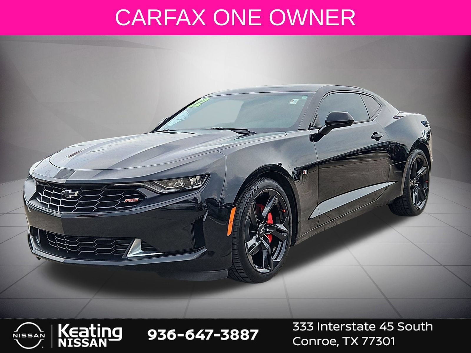 Used 2022 Chevrolet Camaro LT w/ RS Package RWD image 4