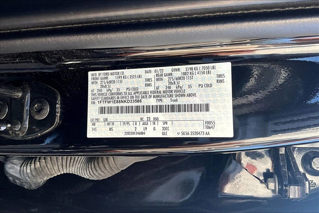 Used 2022 Ford F150 XLT w/ Equipment Group 302A High image 21