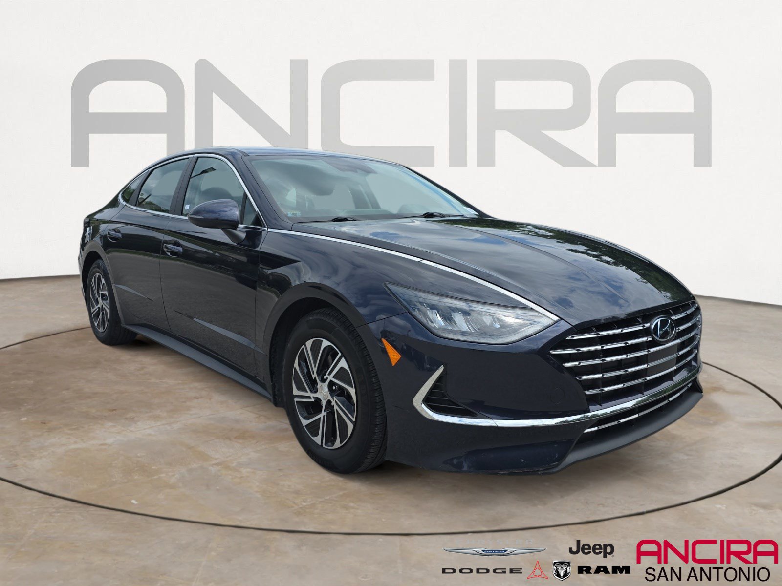 Used 2021 Hyundai Sonata Blue image 1