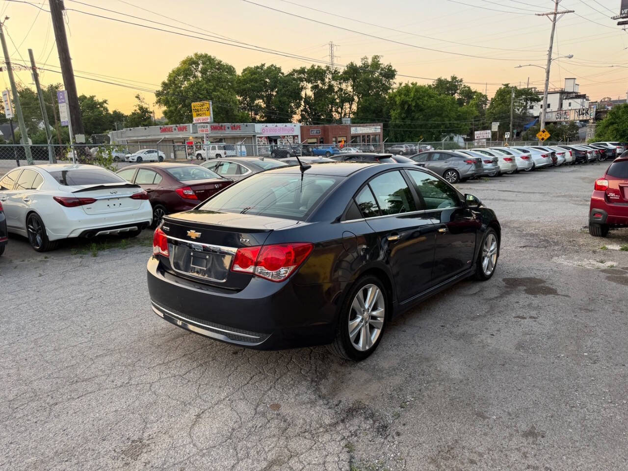 Used 2014 Chevrolet Cruze LTZ w/ Sun, Sound and Sport Package FWD image 5
