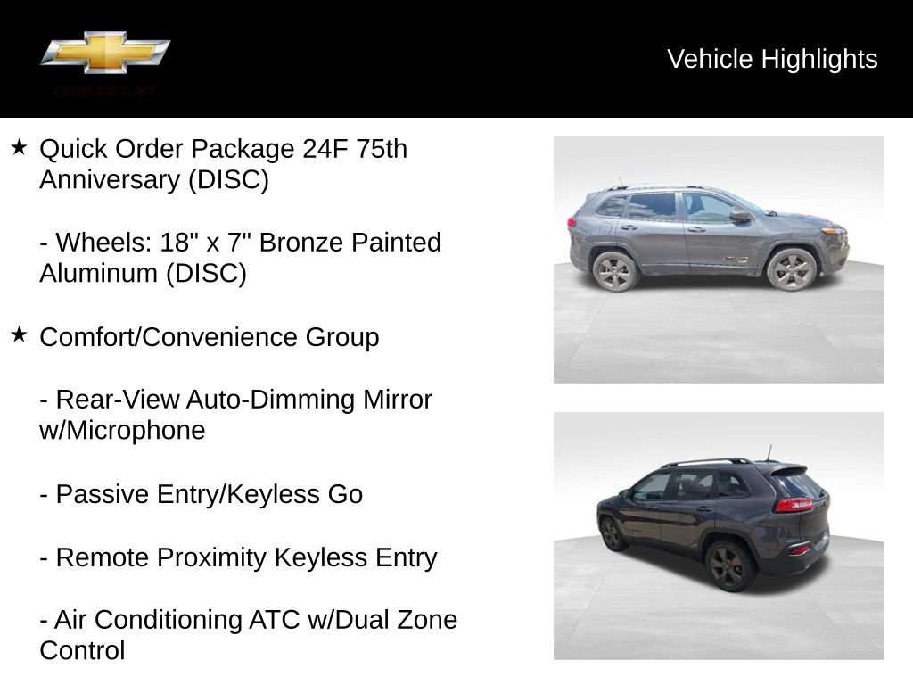 Used 2017 Jeep Cherokee Latitude FWD image 18
