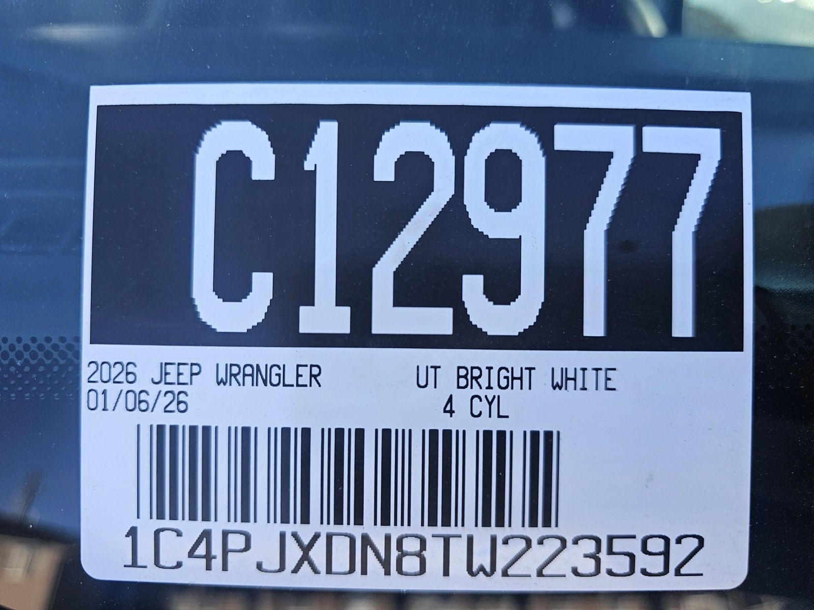 New 2026 Jeep Wrangler Sport image 11